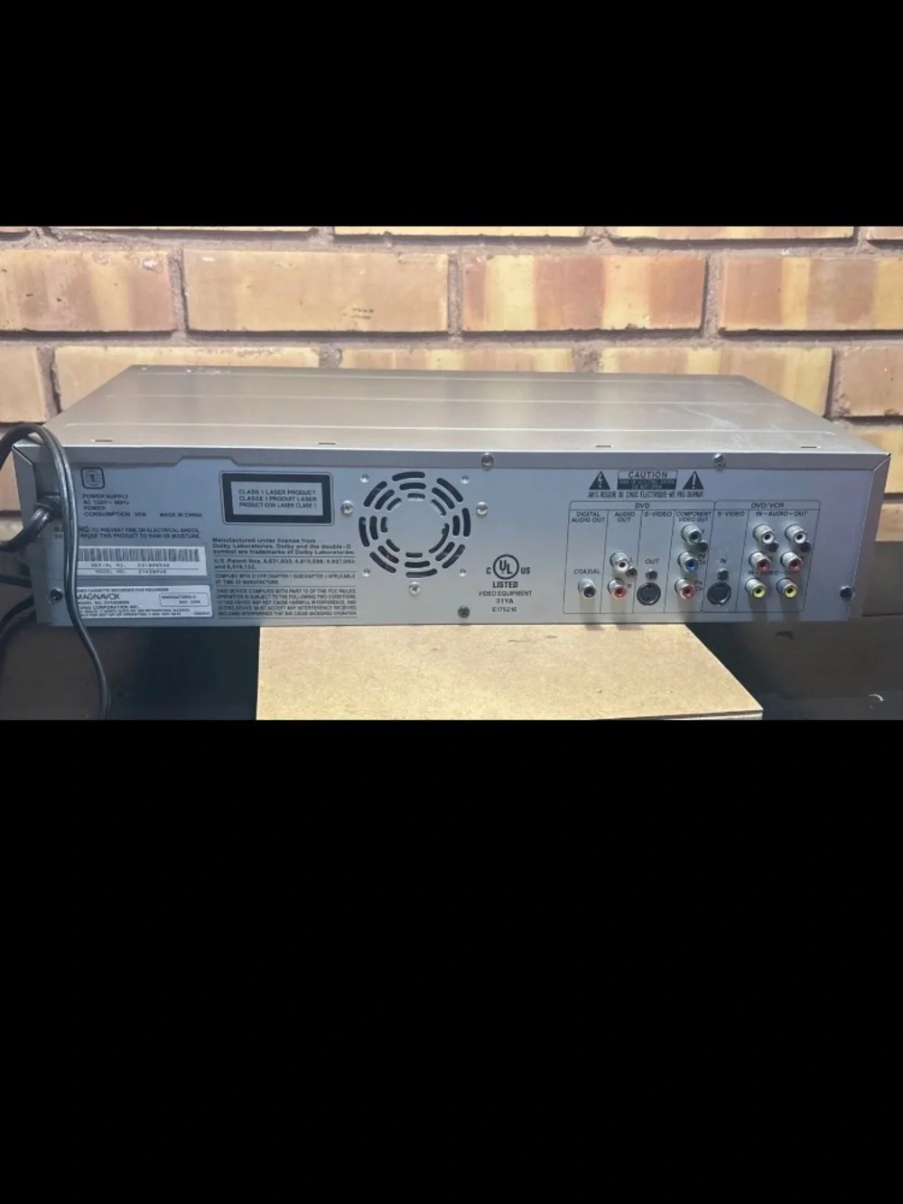 Magnavox vhs picture